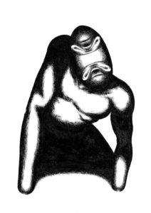 « Agorachnide » (2013), encre