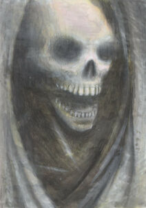 « VillAIN » (1997 / 2021), encre + gouache